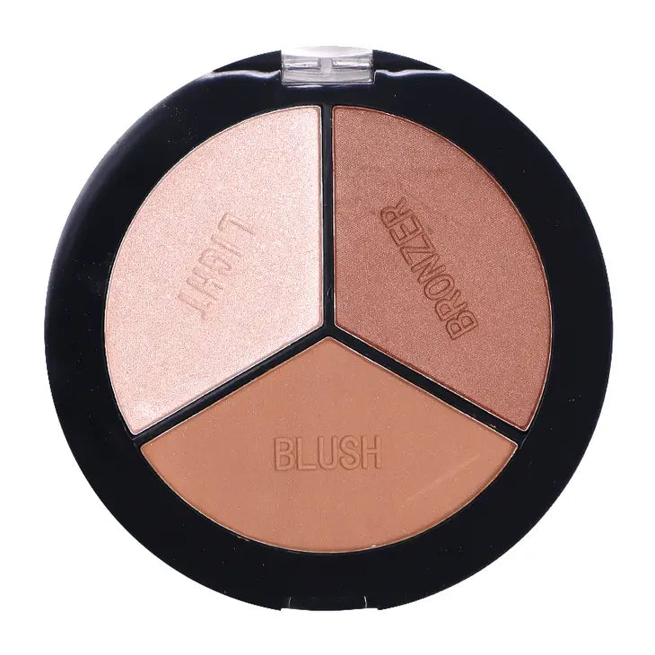 Makeup She 3 colors Contour Palette