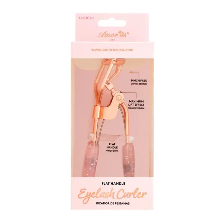 Rose Gold Flat Handle Eyelash Curler