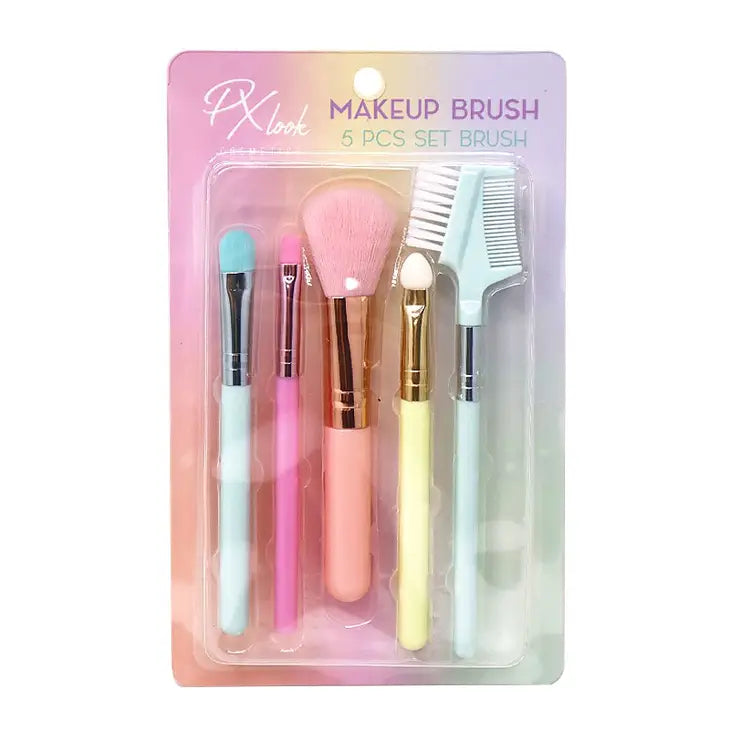 PX Look Cosmetics 5 pc Makeup Brush Set