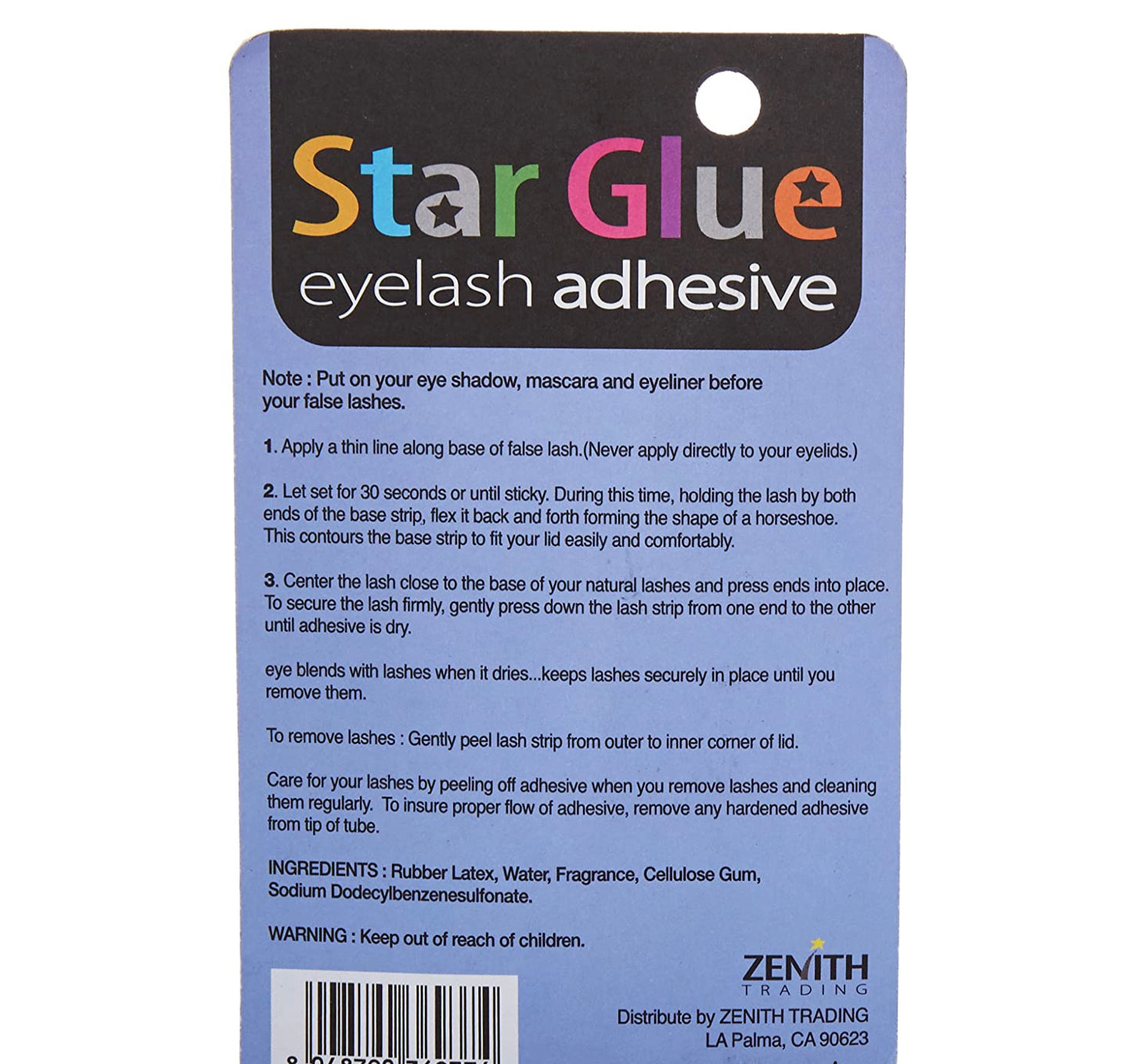 Star Eyelash Glue For Strip Lashes